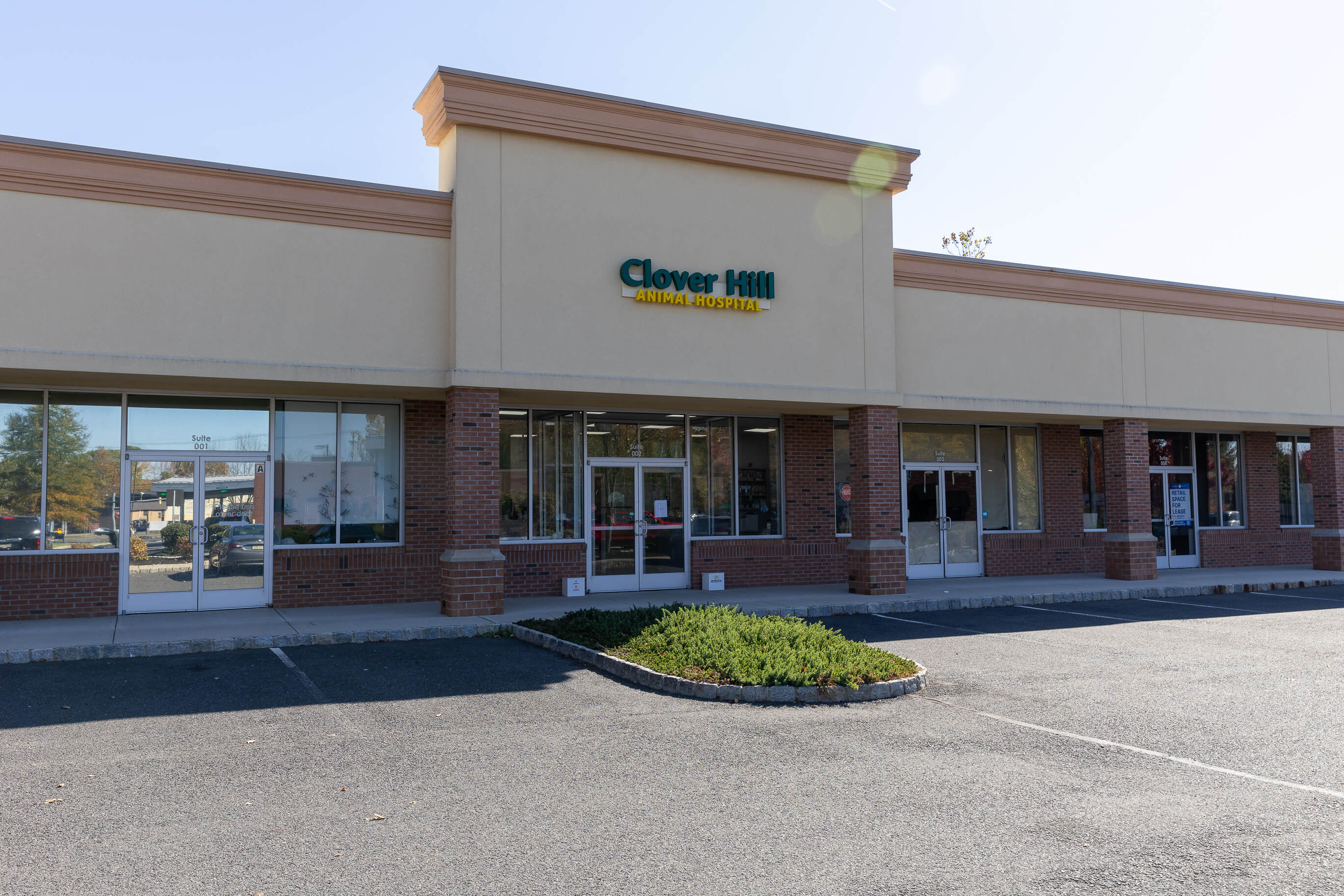 The Clover Hill building in Flemington